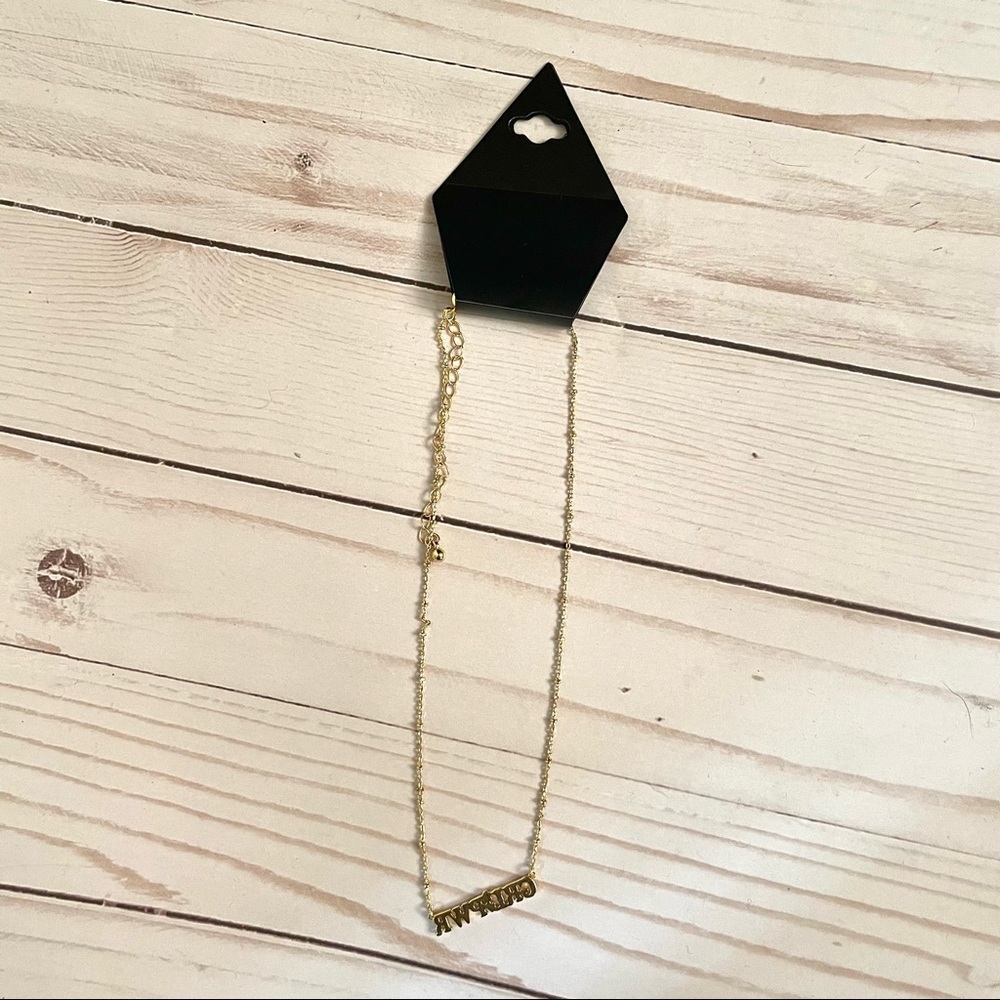 Rebecca Minkoff Grl Pwr Pendant Necklace NWT - Picture 5 of 5